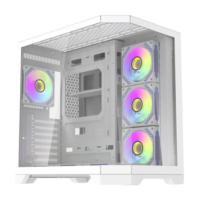 DARKFLASH FT418 Small WHITE GAMING CASE