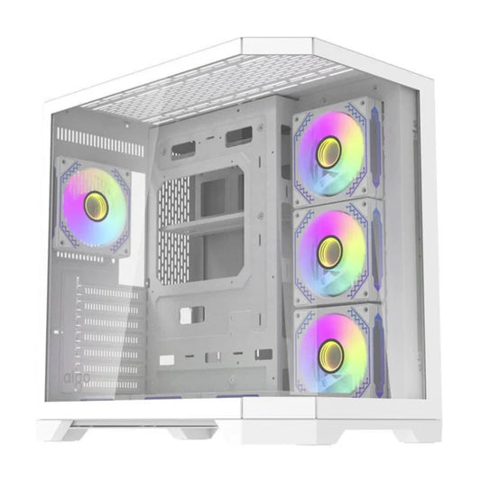 DARKFLASH FT418 Small WHITE GAMING CASE