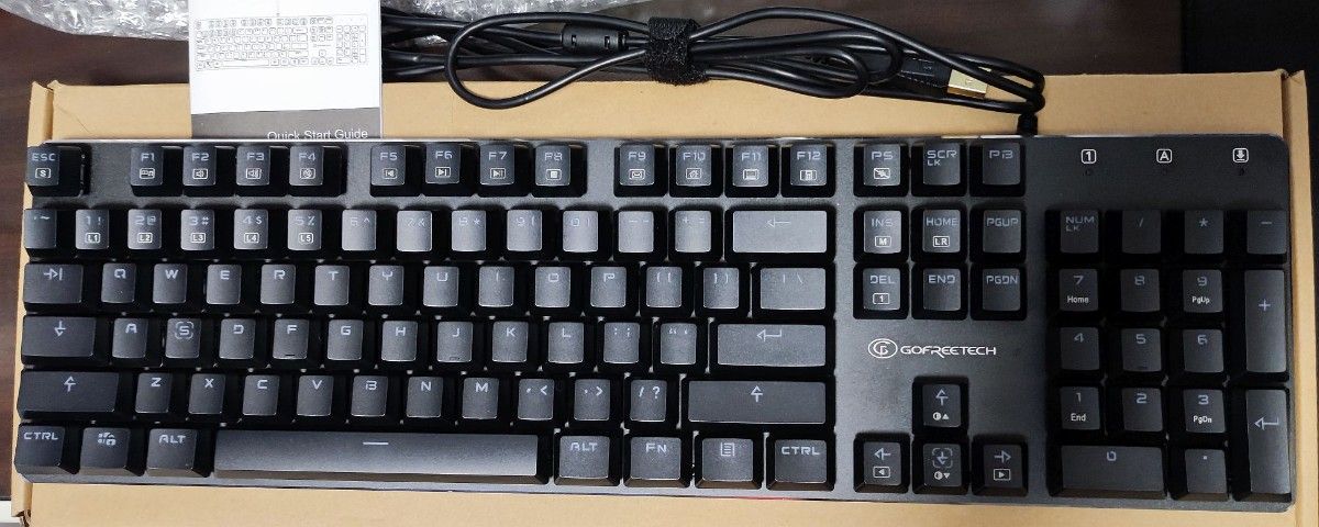 GFT MK500 80% Mechanical Keyboard – Office Edition