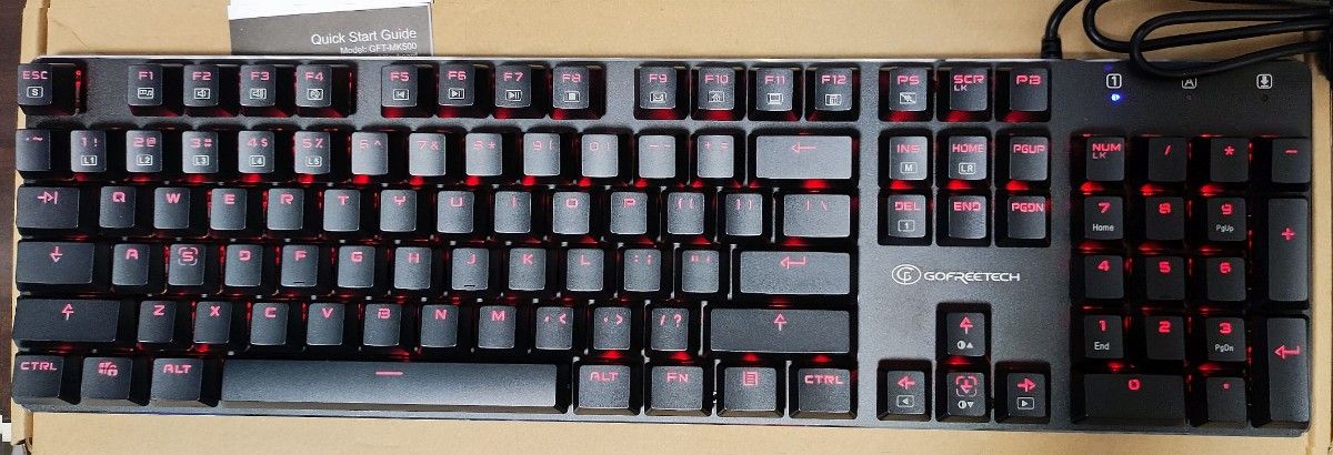 GFT MK500 80% Mechanical Keyboard – Office Edition