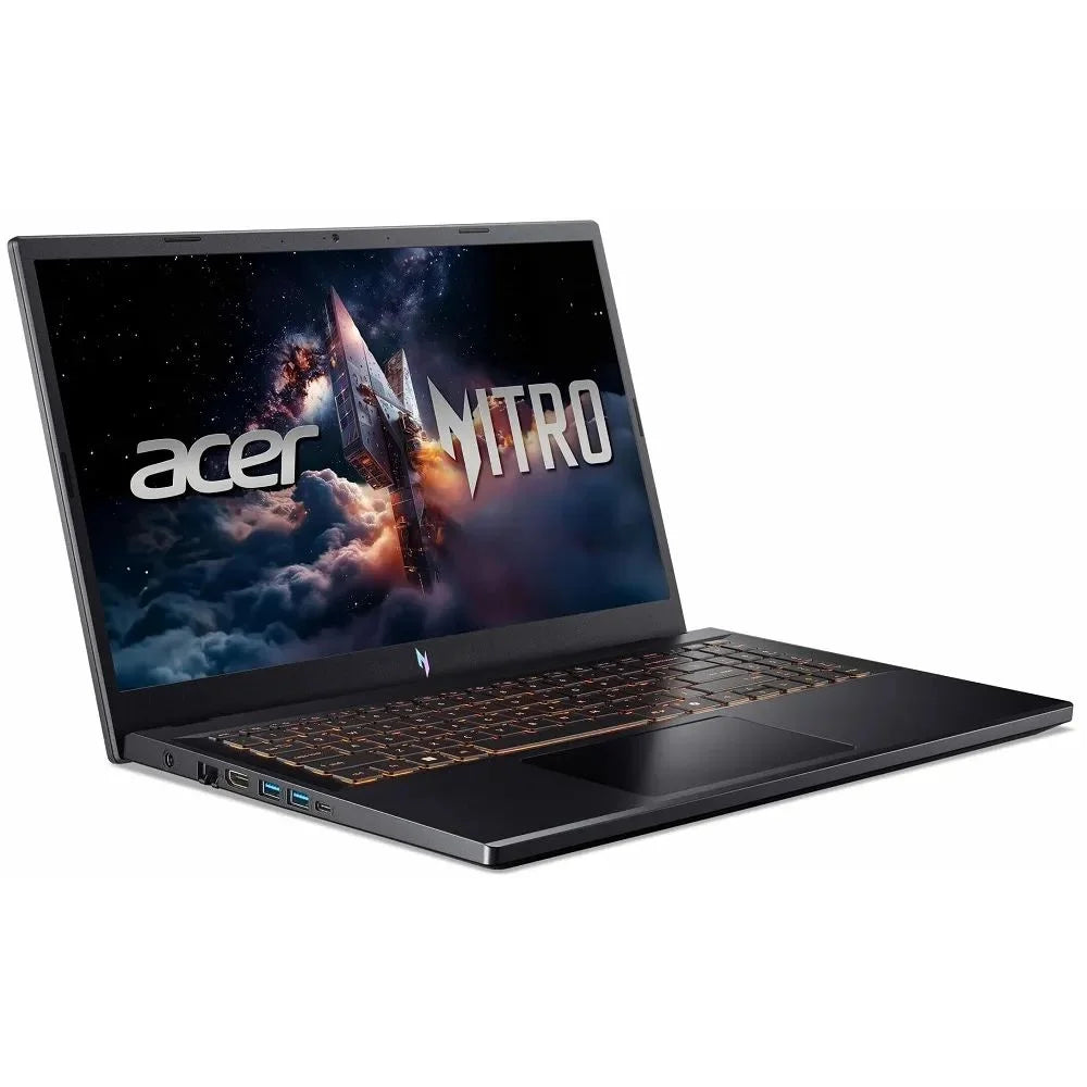 Acer Nitro V15 ANV15-52-58ZA Gaming Laptop Intel Core 5-210H, 16GB DDR4, 512GB SSD, RTX 5050 8GB, 15.6" FHD IPS 165Hz, Obsidian Black, 1 Year Acer Official Warranty