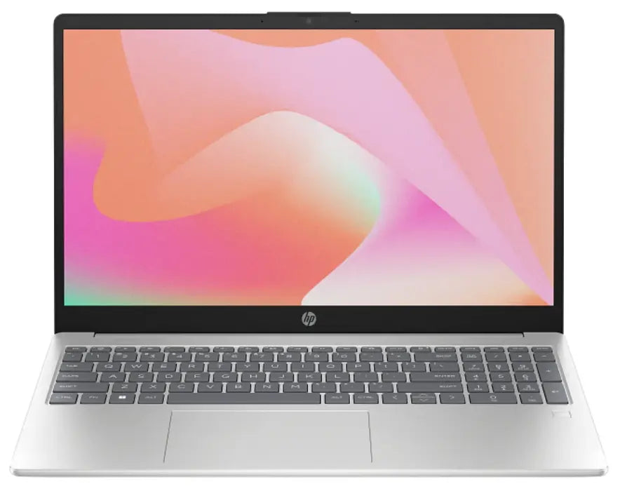HP 15 FC0843AU Laptop AMD Ryzen 5-7530U, 8GB DDR4, 512GB SSD, Radeon Graphics, 15.6" FHD, DOS, Natural Silver