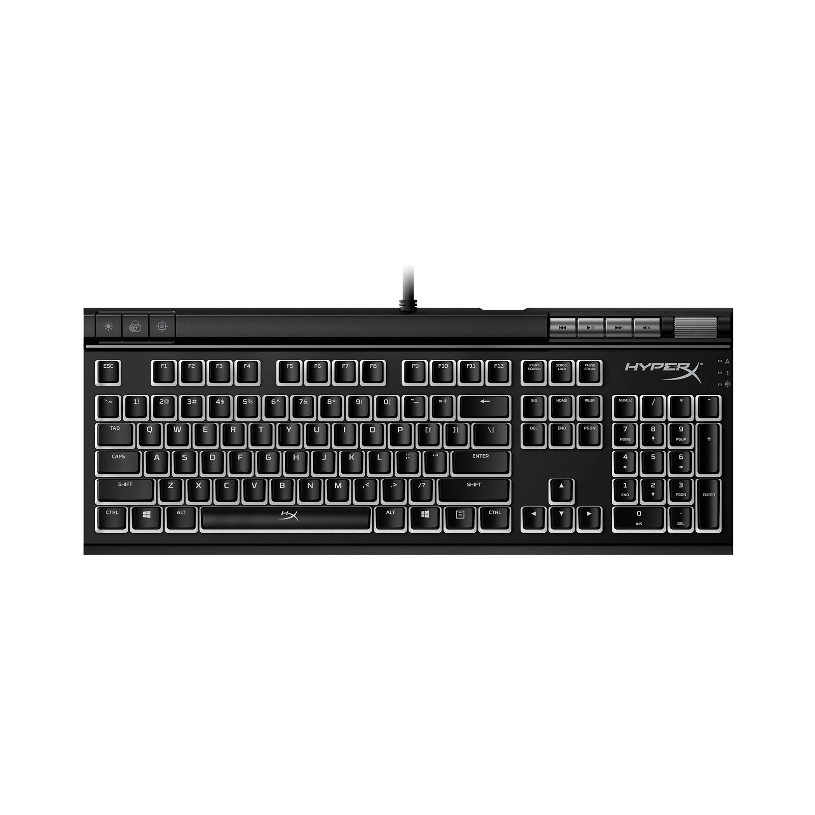HyperX Alloy Elite 2 Mechanical Gaming Keyboard OPEN BOX E-sports with Pudding KeyCaps and Media Controls Red Switches