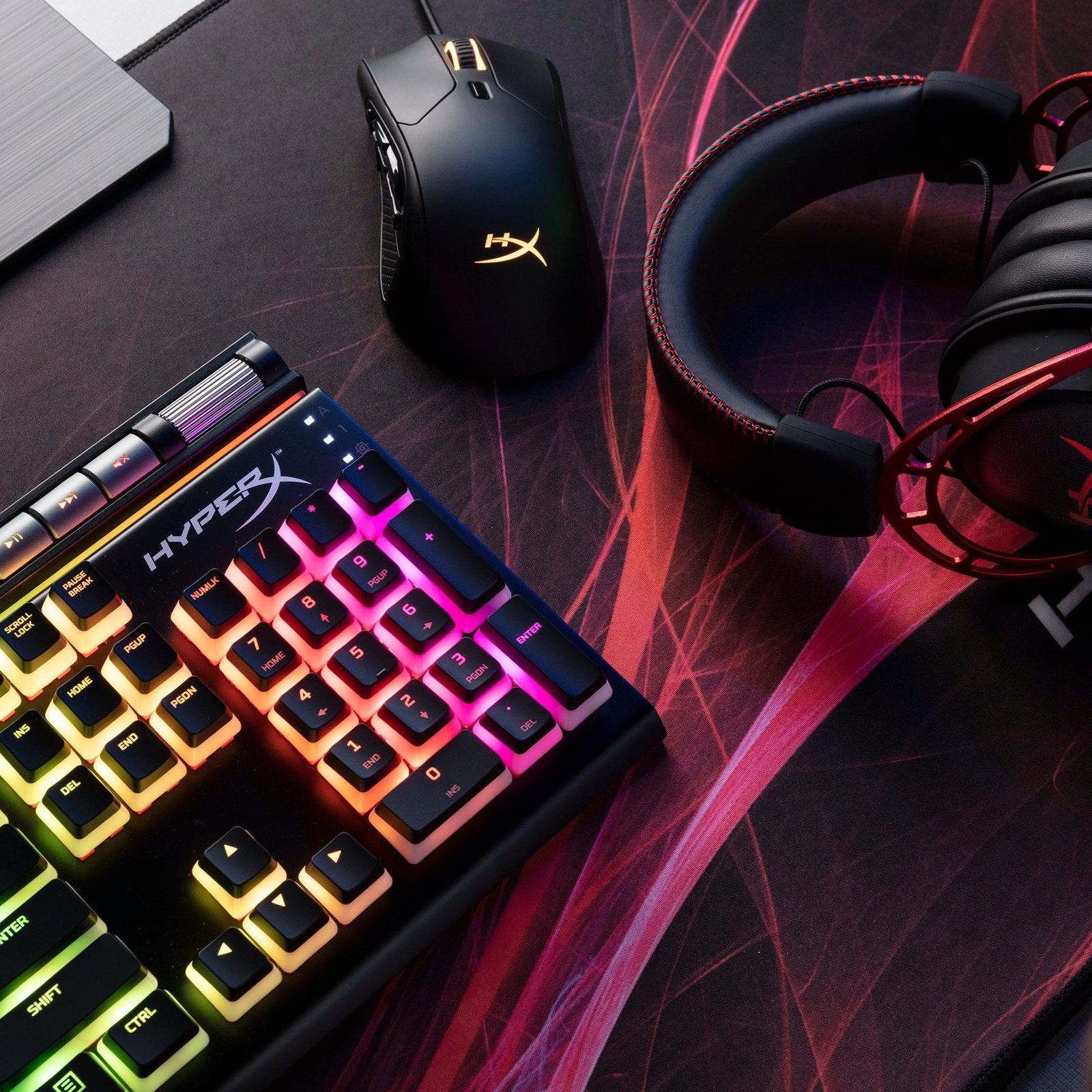 HyperX Alloy Elite 2 Mechanical Gaming Keyboard OPEN BOX E-sports with Pudding KeyCaps and Media Controls Red Switches