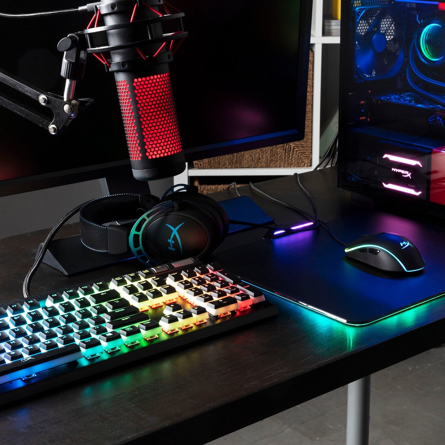 HyperX Alloy Elite 2 Mechanical Gaming Keyboard OPEN BOX E-sports with Pudding KeyCaps and Media Controls Red Switches