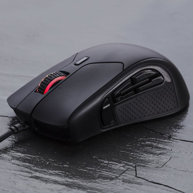 HyperX Pulsefire Raid Gaming Mouse OPEN BOX with 11 Programmable Buttons 16000Dpi