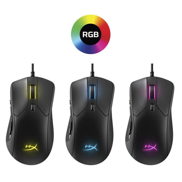 HyperX Pulsefire Raid Gaming Mouse OPEN BOX with 11 Programmable Buttons 16000Dpi