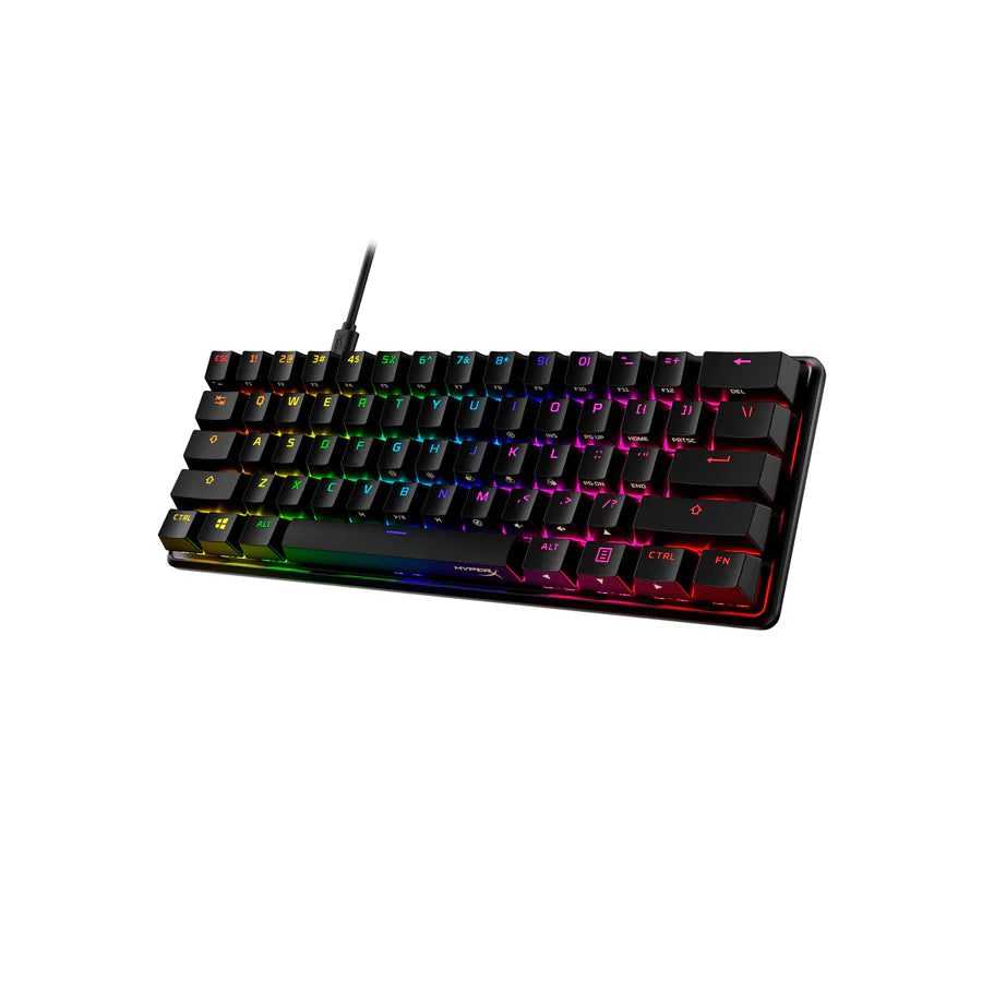 HyperX Alloy Origins 60 Mechanical Gaming Keyboard 60% Compact Size Aqua Switches OPEN BOX