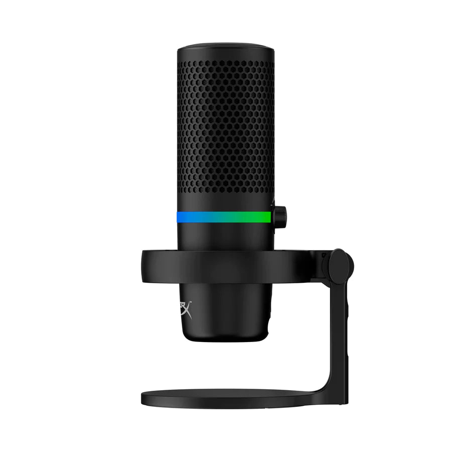HyperX DuoCast USB Microphone with RGB Lighting with For PC PS4 PS5 OPEN BOX NEW Mac Streamlabs OBS OBS Studio and XSplit