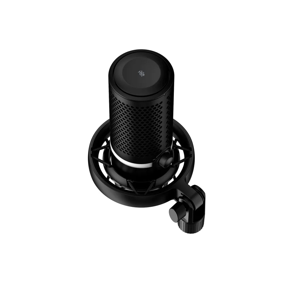 HyperX DuoCast USB Microphone with RGB Lighting with For PC PS4 PS5 OPEN BOX NEW Mac Streamlabs OBS OBS Studio and XSplit