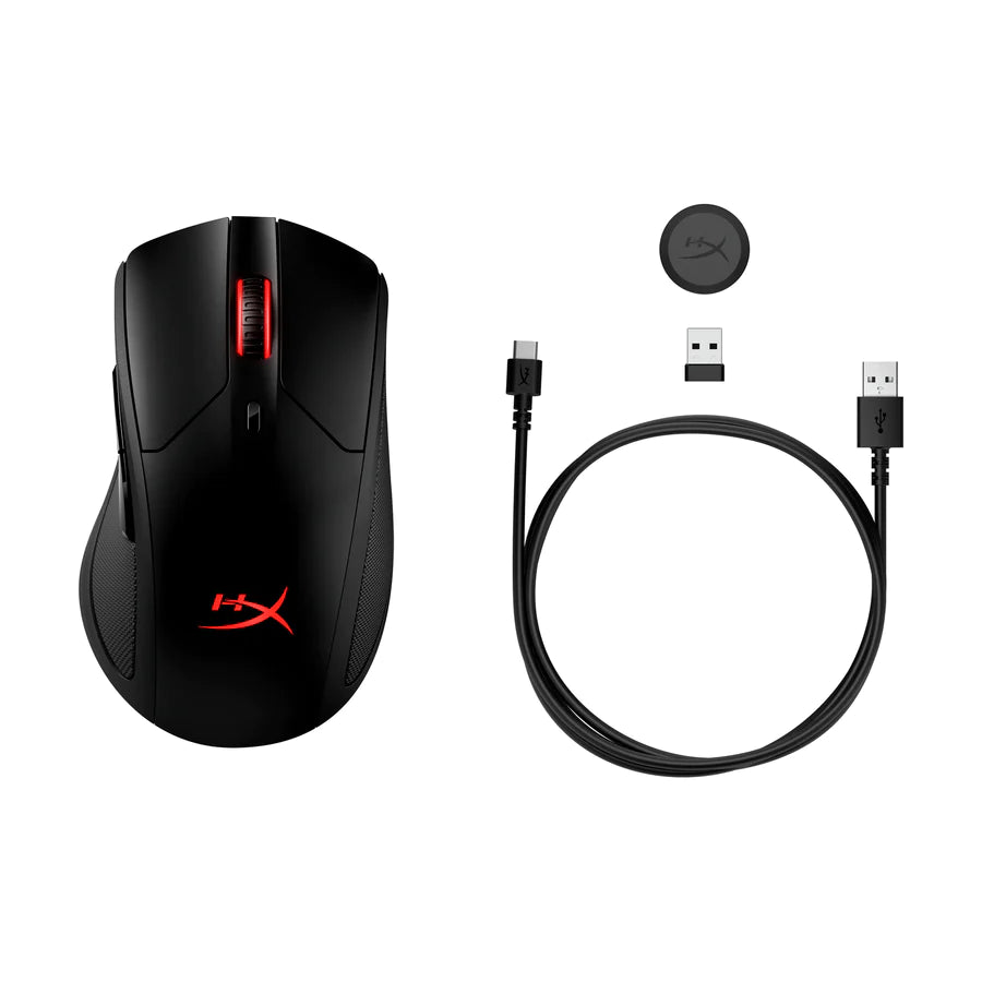 HyperX Pulsefire Dart Wireless Gaming Mouse 16000Dpi 50 Hours Battery OPEN BOX 9.5/10