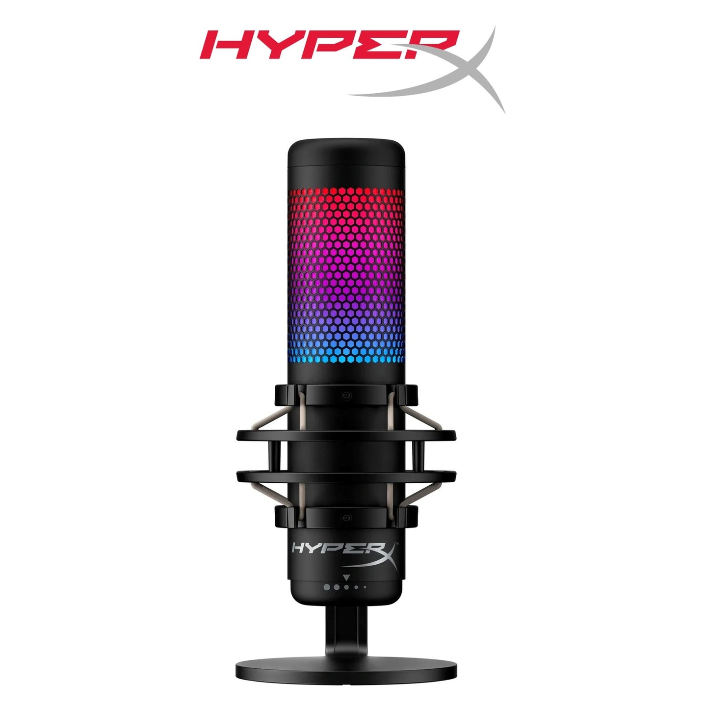 HyperX QuadCast S USB Microphone RGB Gaming Professional Microphone WITHOUT BOX