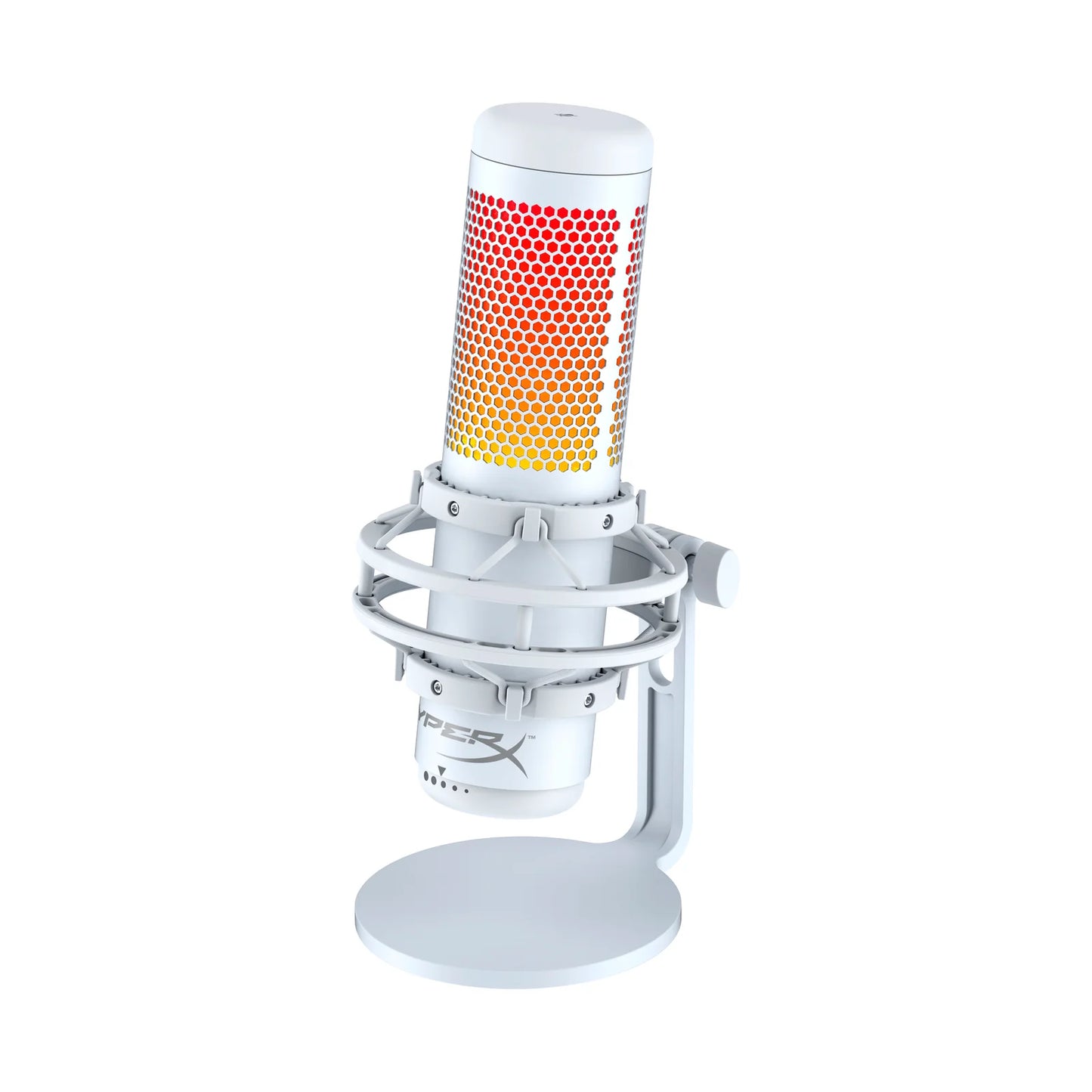 HyperX QuadCast S USB Microphone White RGB Gaming Professional Microphone OPEN BOX NEW