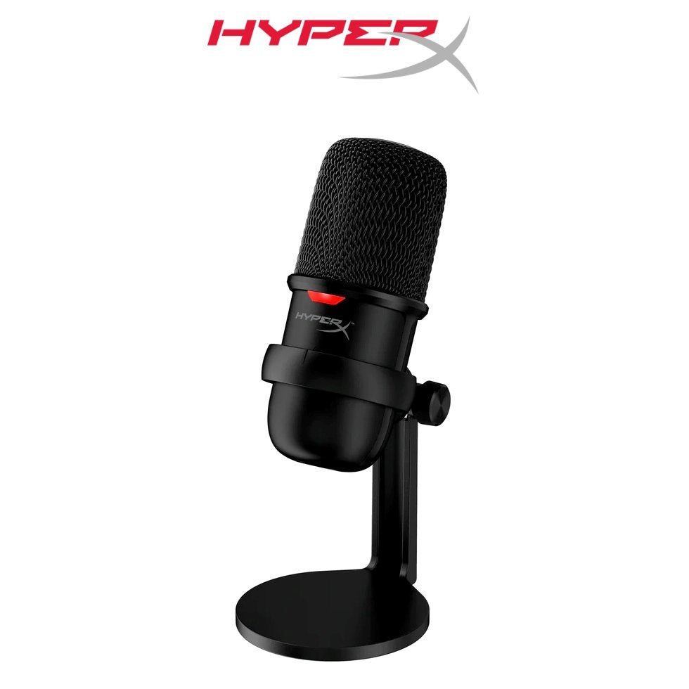 HyperX SoloCast USB Gaming Microphone Mini Microphone for Streaming, Gaming and Professional OPEN BOX