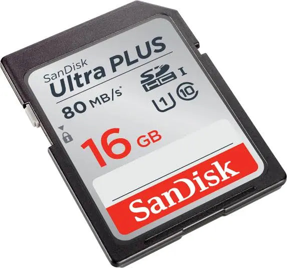 SanDisk Ultra 16GB microSD UHS-I 80Mb/s Memory Card
