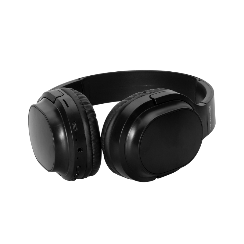 XTRIKE ME HD-214 BK WIRELESS BLUETOOTH 5.3 FOLDABLE OVER-EAR HEADPHONE