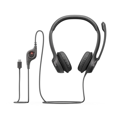 Logitech H390 USB-C Headset with Noise-Cancelling Mic