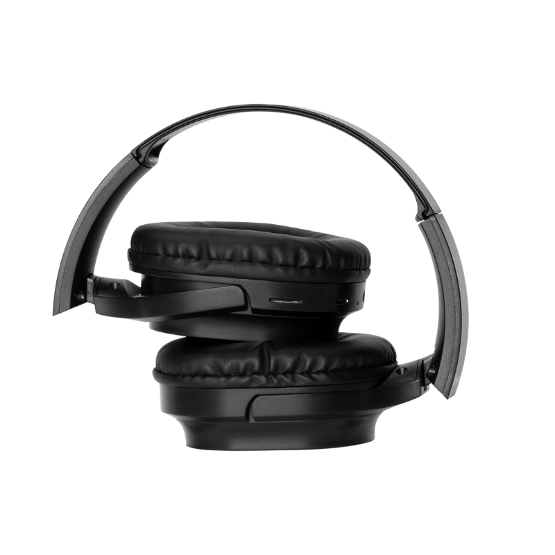 XTRIKE ME HD-214 BK WIRELESS BLUETOOTH 5.3 FOLDABLE OVER-EAR HEADPHONE