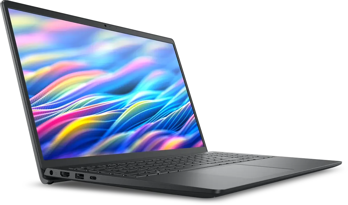Dell 15 DC15250 Laptop 13th Gen Core i5-1334U, 8GB DDR4, 512GB SSD, Intel Integrated Graphics, 15.6" FHD 120Hz, Touchscreen, Windows 11 Home, Carbon Black