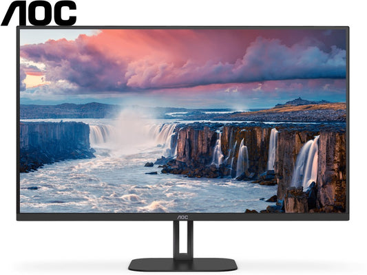 AOC Q32V5CE/BK 31.5"Inches 2K QHD Built-in Speakers USB-C Professional Monitor