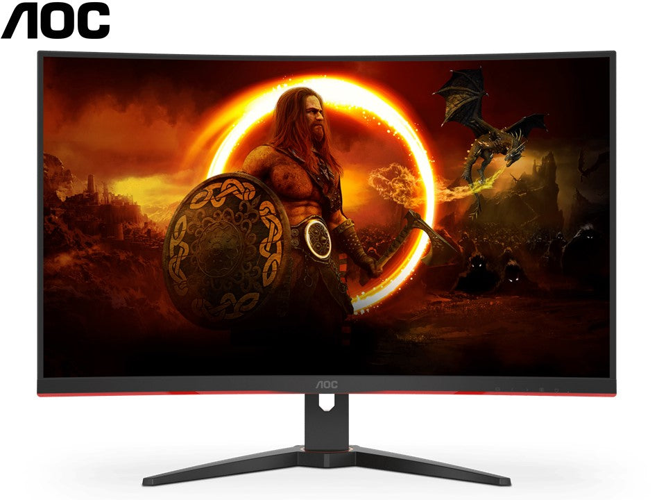 AOC C32G2ZE2 31.5 inch FHD 1920x1080 250Hz Curved Gaming Monitor