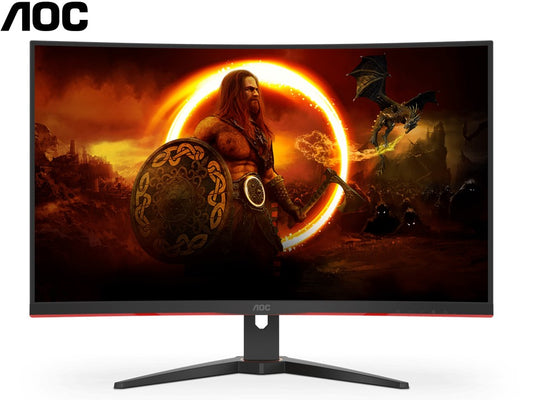 AOC CQ32G4E 180Hz 0.5ms 31.5"Inches 2560x1440 HDR QHD Curved 1500R Gaming Monitor