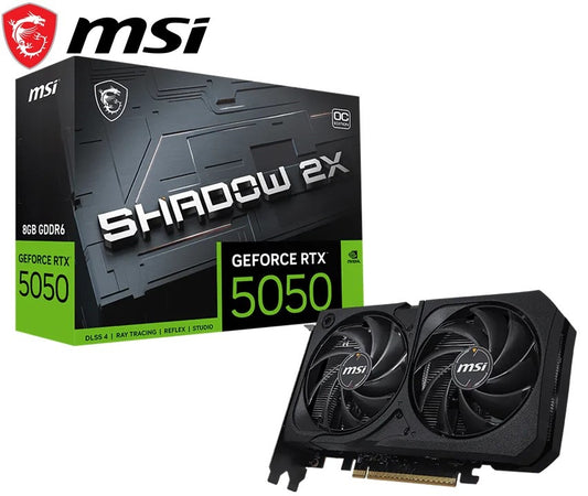 MSI GeForce RTX 5050 8G SHADOW 2X OC Gaming Graphics Card