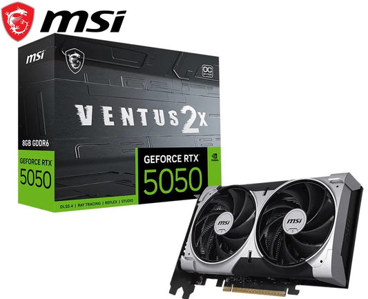 MSI GeForce RTX 5050 8G VENTUS 2X OC Gaming Graphics Card