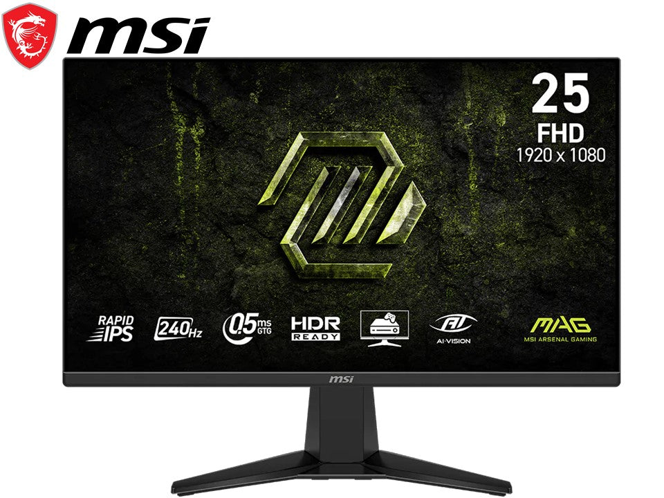 MSI MAG 255F X24 FHD IPS 240Hz 0.5ms Gaming Monitor