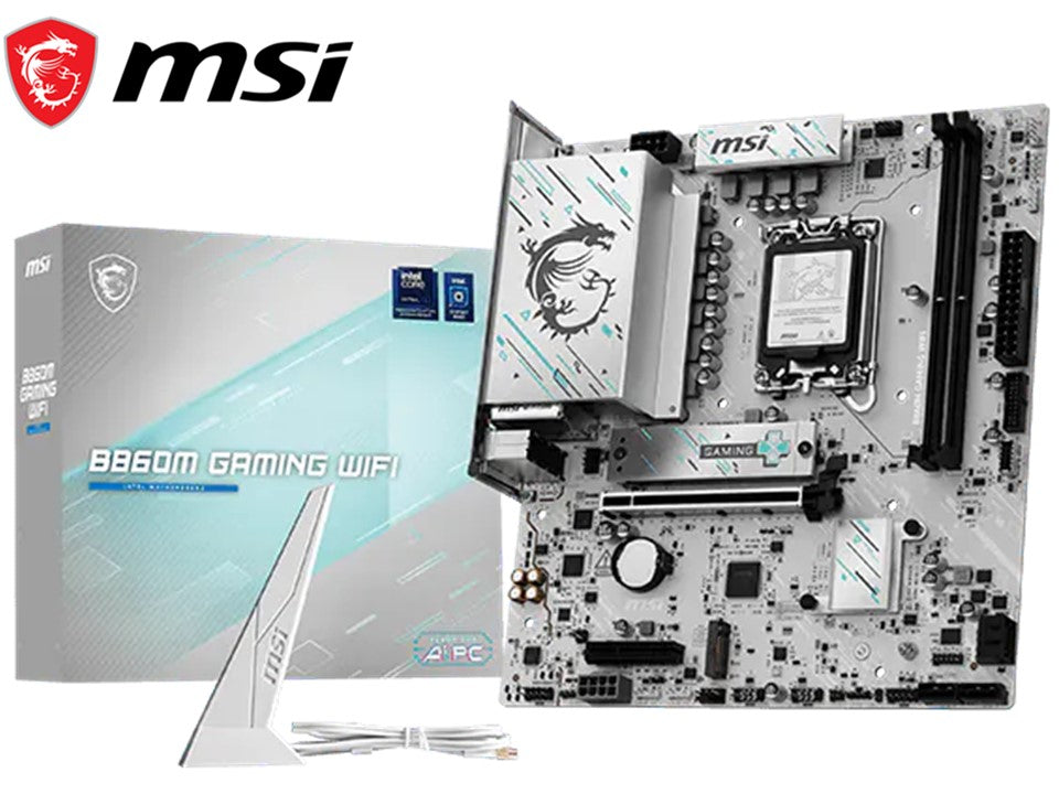 MSI B860M GAMING WIFI Intel Gaming Wifi Gaming Motherboard