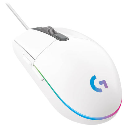 Logitech G102 Lightsync White Gaming Mouse