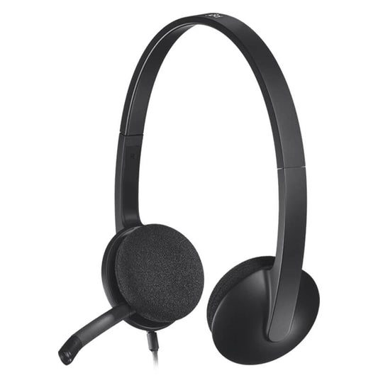 Logitech H340 USB Headset with Noise-Cancelling Mic