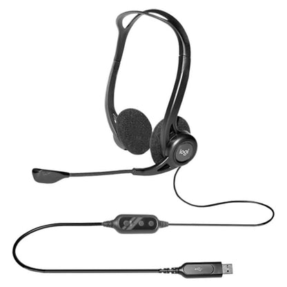 Logitech H370 USB Headset with Noise Cancelling Mic