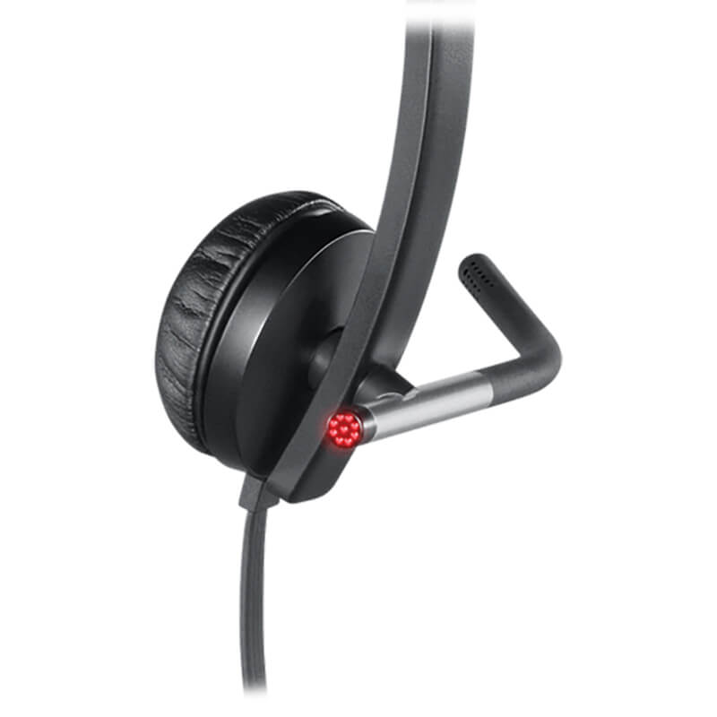Logitech H650e Business Headset with Noise-Cancelling Mic