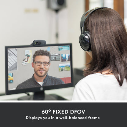 Logitech C505 HD Webcam with 720p and Long Range Mic