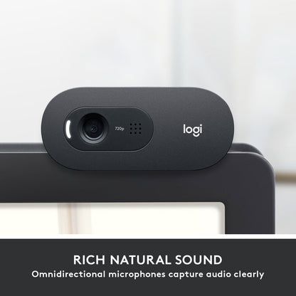 Logitech C505 HD Webcam with 720p and Long Range Mic