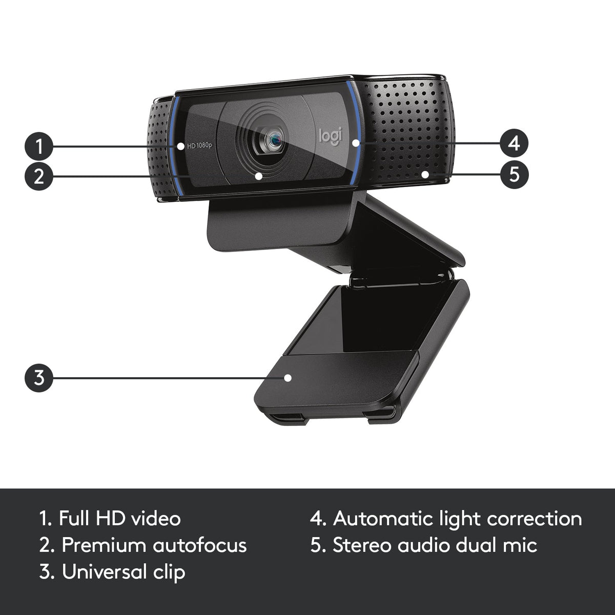 Logitech C920 PRO HD Webcam