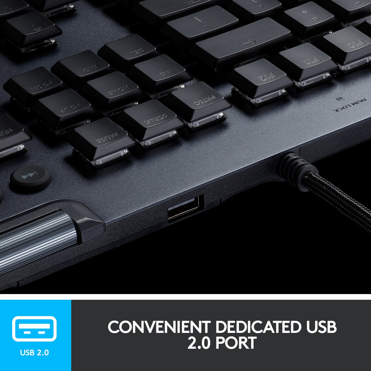 Logitech G813 LIGHTSYNC RGB Mechanical Gaming Keyboard