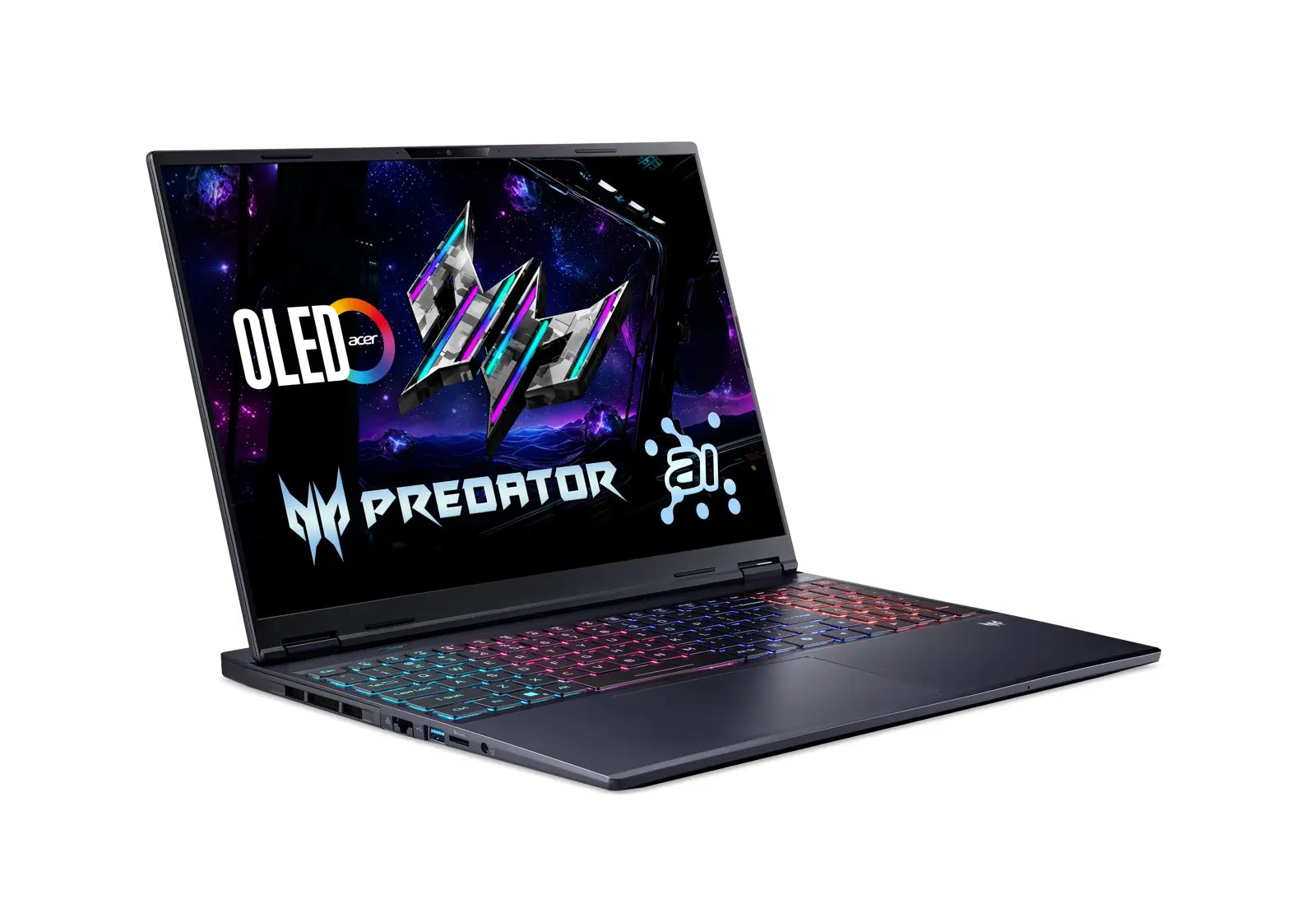 Acer Predator Helios Neo 16S AI PHN16S-71-97CK Gaming Laptop Intel Core Ultra 9 275HX, 16GB DDR5, 1TB SSD, NVIDIA RTX 5070 8GB Graphics, 16" WQXGA OLED 240Hz, Windows 11 Home, Black, 2 Year Acer Official Local Warranty
