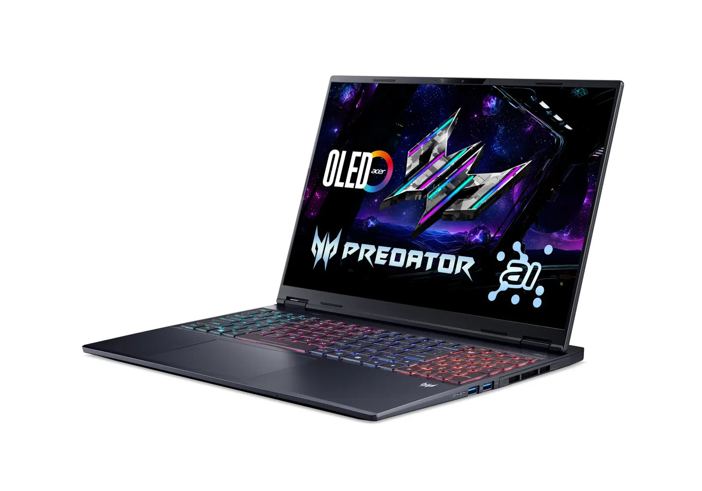 Acer Predator Helios Neo 16S AI PHN16S-71-97CK Gaming Laptop Intel Core Ultra 9 275HX, 16GB DDR5, 1TB SSD, NVIDIA RTX 5070 8GB Graphics, 16" WQXGA OLED 240Hz, Windows 11 Home, Black, 2 Year Acer Official Local Warranty