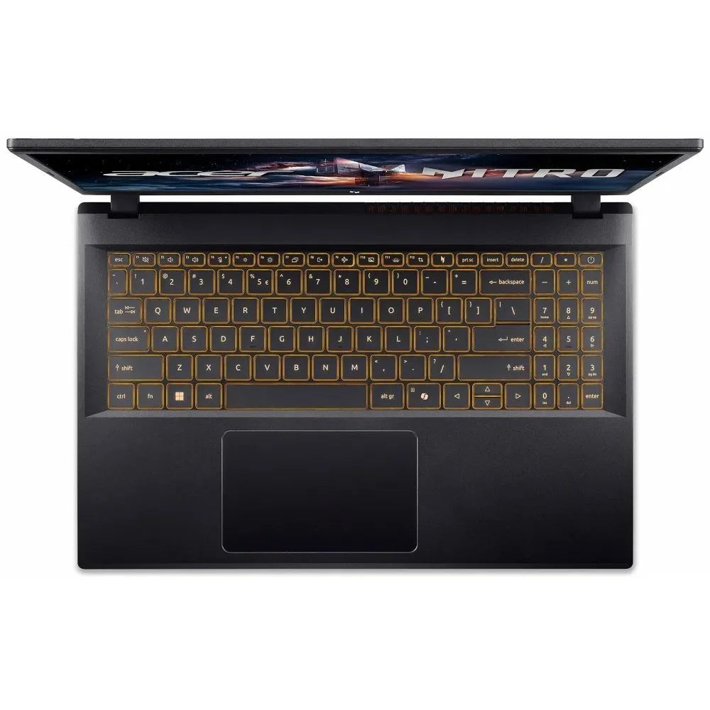 Acer Nitro V15 ANV15-52-58ZA Gaming Laptop Intel Core 5-210H, 16GB DDR4, 512GB SSD, RTX 5050 8GB, 15.6" FHD IPS 165Hz, Obsidian Black, 1 Year Acer Official Warranty