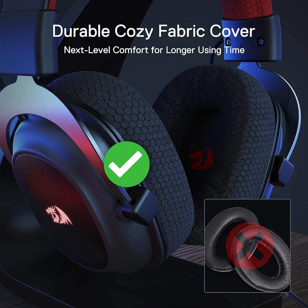 Redragon H510 ZEUS PRO Mode RGB Wireless Gaming Headset (Black)