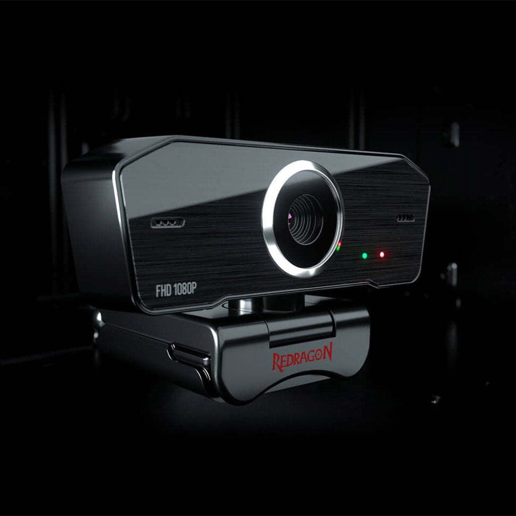Redragon GW800 1080P Stereo Sound 360° Wired Webcam