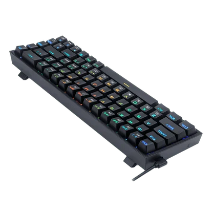 Redragon K631 Castor RGB Compact Gaming Keyboard