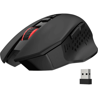 Redragon M656 GAINER Wireless Gaming Mouse, 3200 DPI (Black)