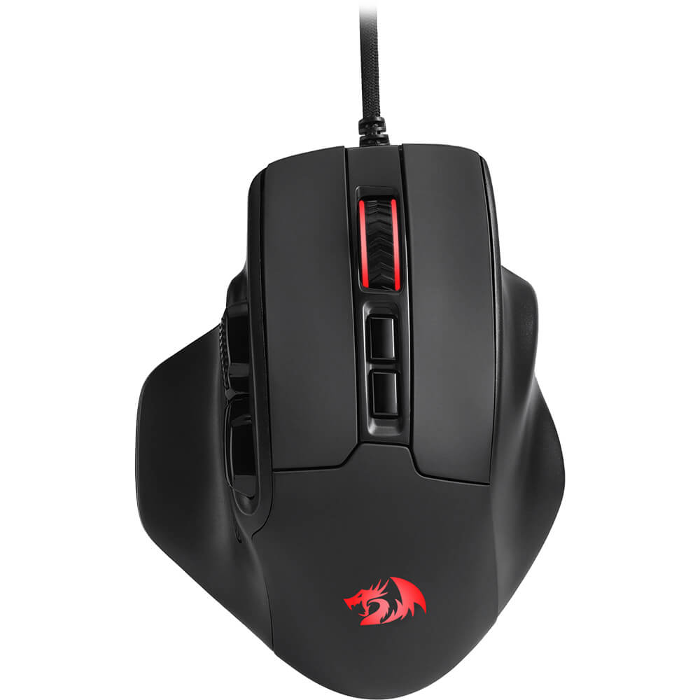 Redragon M806 BULLSEYE Wired RGB Gaming Mouse (Black)