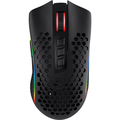 Redragon M808-KS STORM PRO RGB Wireless Gaming Mouse, 16000 DPI (Black)