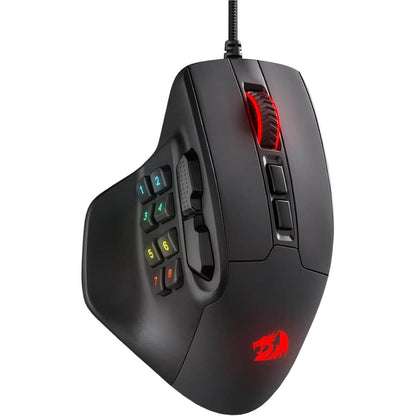 Redragon M811 AATROX MMO Wired RGB Gaming Mouse (Black)
