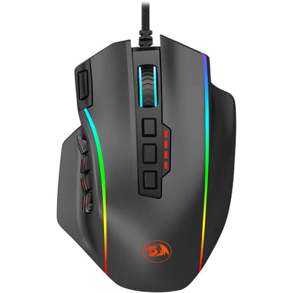Redragon M901-K-2 PERDITION 4 Wired Gaming Mouse (Black)