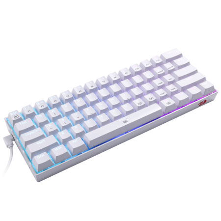 Redragon K630W Dragonborn RGB Mechanical Gaming Keyboard (White)